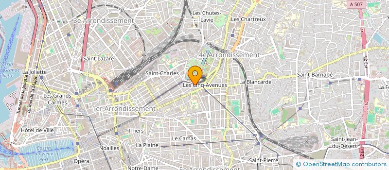 localisation de l'entreprise GABRIEL à MARSEILLE