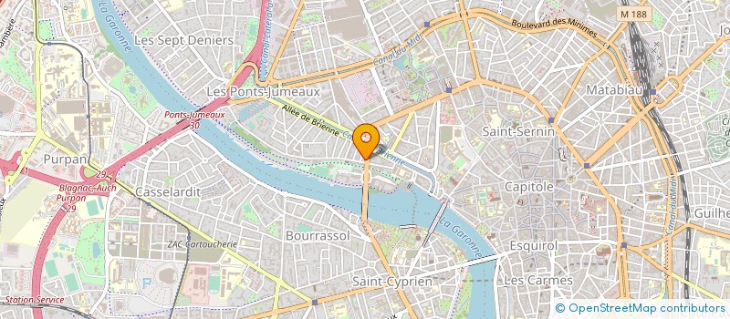 localisation de l'entreprise GABRIEL à TOULOUSE