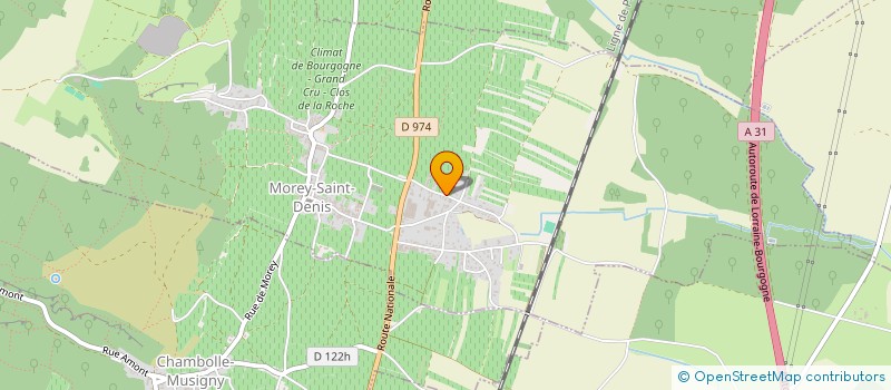 localisation de l'entreprise GABRIEL  MOREY-SAINT-DENIS