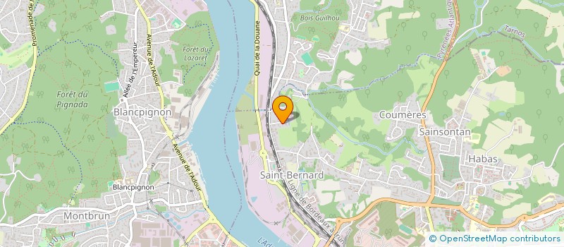 localisation de l'entreprise GABRIEL à BAYONNE