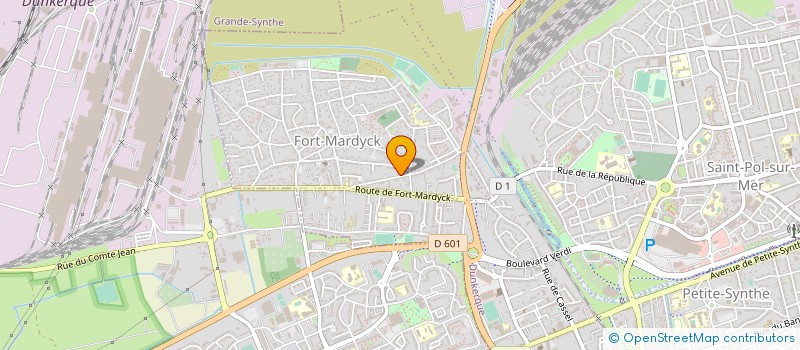 localisation de l'entreprise GABRIEL à DUNKERQUE