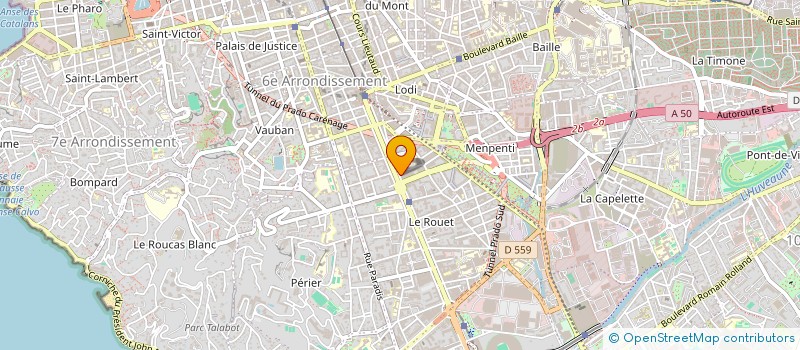 localisation de l'entreprise GABRIEL à MARSEILLE