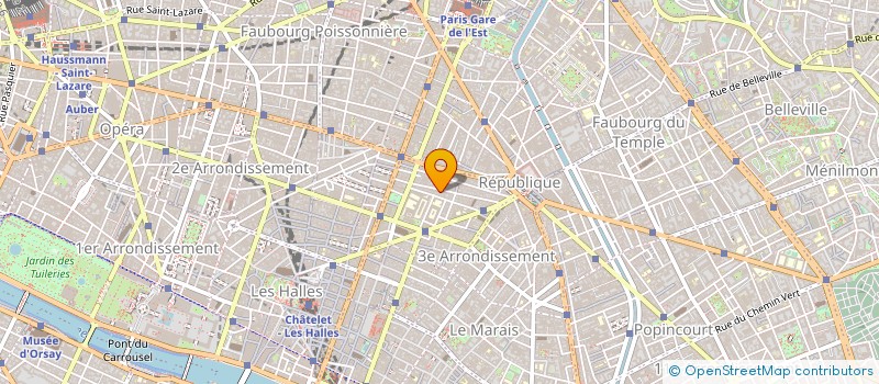 localisation de l'entreprise GABRIEL à PARIS