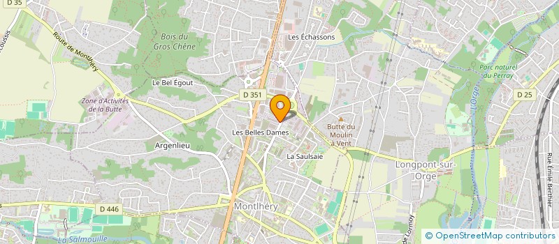 localisation de l'entreprise GABRIEL  MONTLHERY