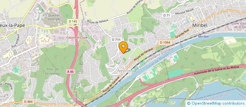 localisation de l'entreprise GABRIEL  NEYRON