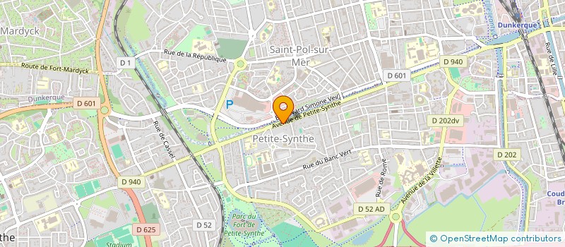 localisation de l'entreprise GABRIEL à DUNKERQUE