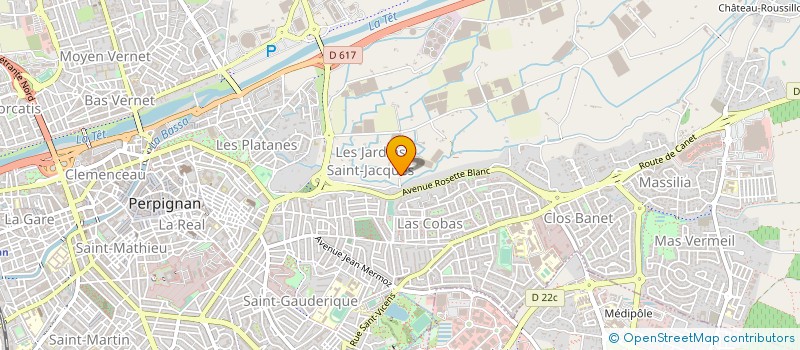 localisation de l'entreprise GABRIEL à PERPIGNAN