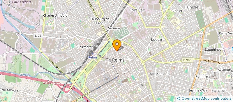 localisation de l'entreprise GABRIEL à REIMS