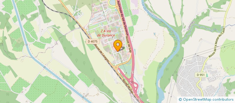 localisation de l'entreprise GABRIEL  SISTERON