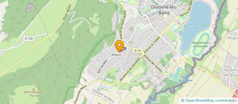 localisation de l'entreprise GABRIEL BERGER DES ABEILLES à DIVONNE-LES-BAINS