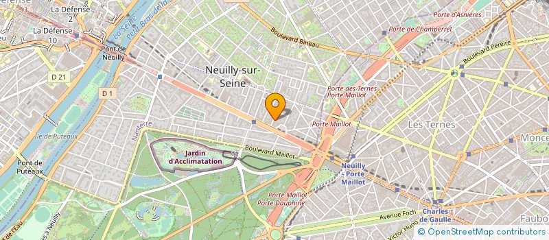 localisation de l'entreprise GABRIEL CONSEIL SARL à NEUILLY-SUR-SEINE