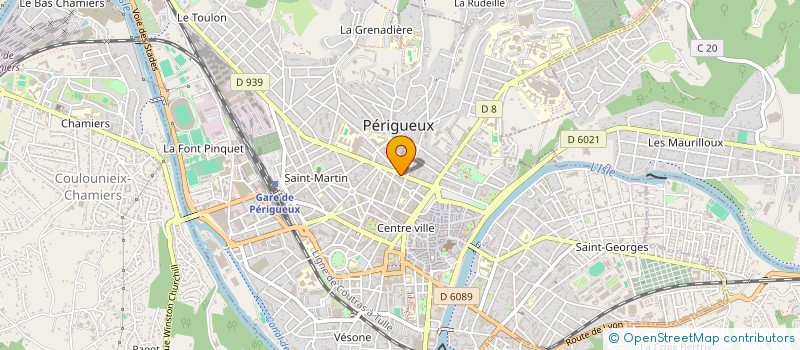 localisation de l'entreprise GABRIEL CONSEILS à PERIGUEUX