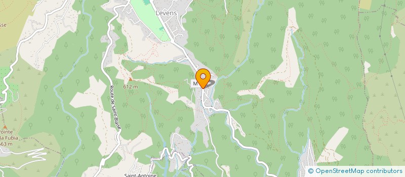 localisation de l'entreprise GABRIEL EXPERTISES  LEVENS