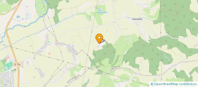 localisation de l'entreprise GABRIEL-MARY  SEPTEME