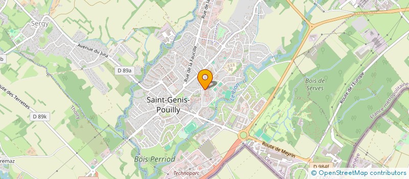 localisation de l'entreprise GABRIEL OLIVIER ET NGUYEN KIMCHI à SAINT-GENIS-POUILLY