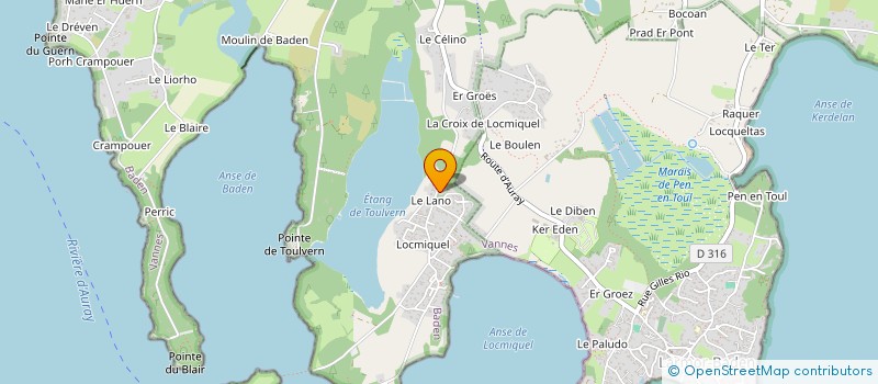 localisation de l'entreprise GABRIEL TAGLIANTE ARCHITECTE  BADEN