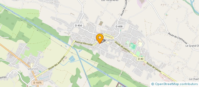 localisation de l'entreprise GABRIELE  LES AVENIERES VEYRINS-THUELLIN