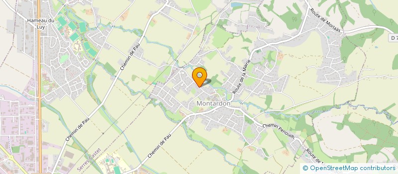 localisation de l'entreprise GABRIELE  MONTARDON