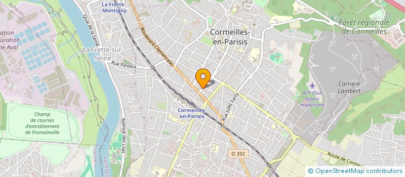 localisation de l'entreprise GABRIELLA à CORMEILLES EN PARISIS