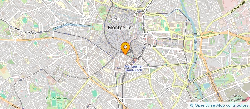 localisation de l'entreprise GABRIELLA BENARROSH AVOCAT à MONTPELLIER