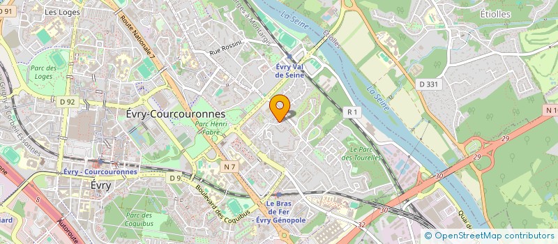 localisation de l'entreprise GABRIELLA BOITE A SUCRE à EVRY-COURCOURONNES