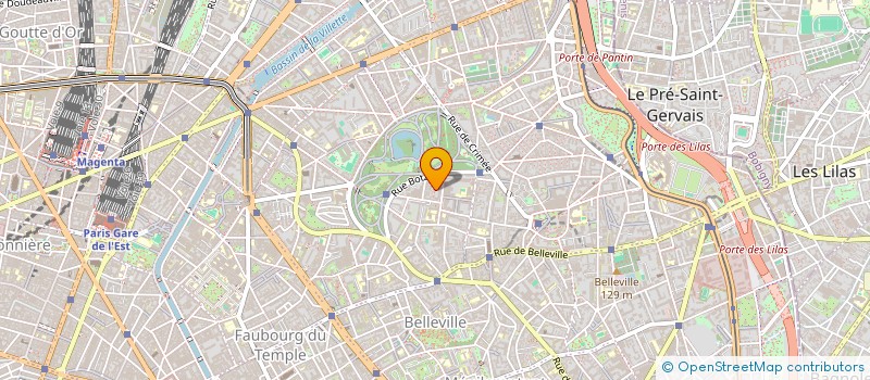 localisation de l'entreprise GABRIELLE  PARIS