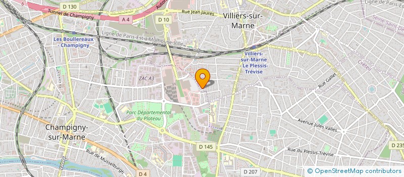 localisation de l'entreprise GABRIELLE à VILLIERS SUR MARNE