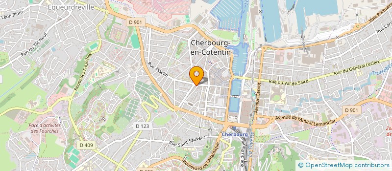 localisation de l'entreprise GABRIELLE à CHERBOURG-EN-COTENTIN