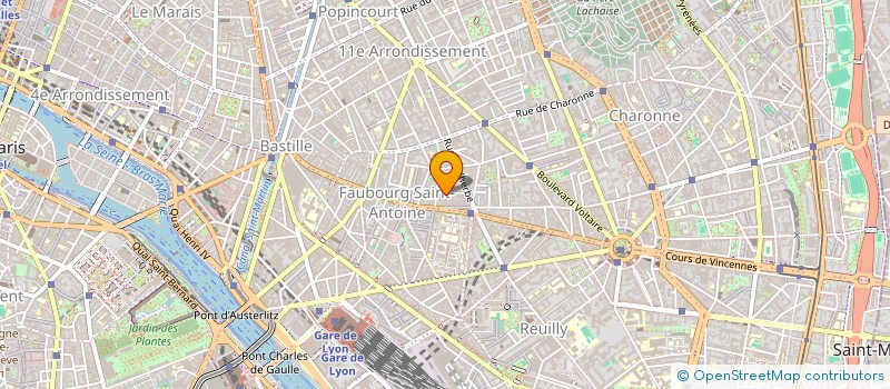 localisation de l'entreprise GABRIELLE  PARIS