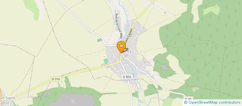 localisation de l'entreprise GABRIELLE GRAVIER BARD, NOTAIRE  HARTENNES-ET-TAUX