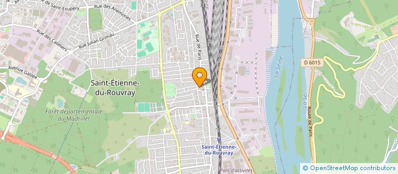 localisation de l'entreprise GABRIELLI-SEFIN  SAINT-ETIENNE-DU-ROUVRAY