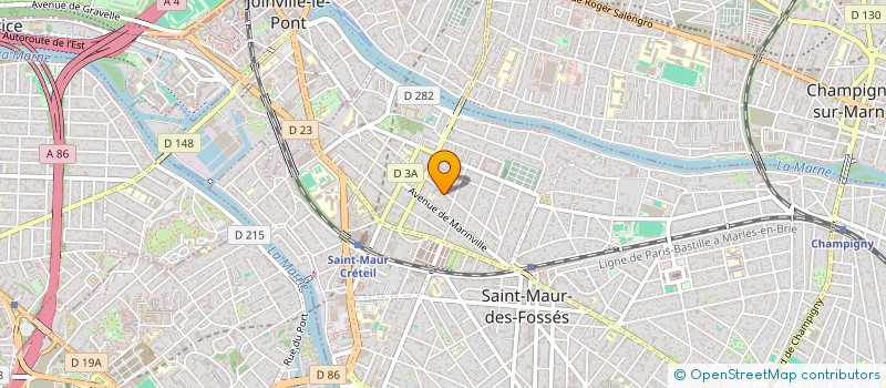 localisation de l'entreprise GABRIENCE à SAINT-MAUR-DES-FOSSES