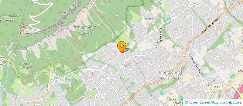 localisation de l'entreprise GABS à MEYLAN