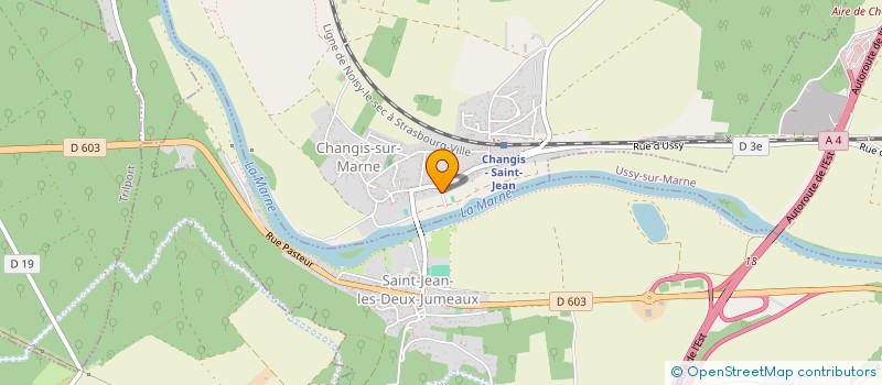 localisation de l'entreprise GABSPOOL  CHANGIS-SUR-MARNE