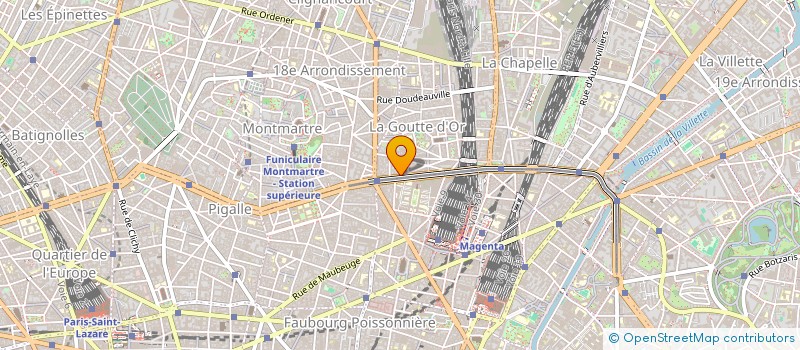 localisation de l'entreprise GABTEX  PARIS