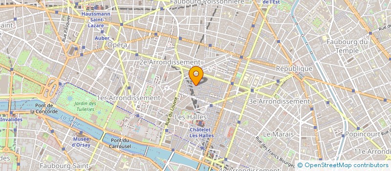 localisation de l'entreprise GABY à PARIS