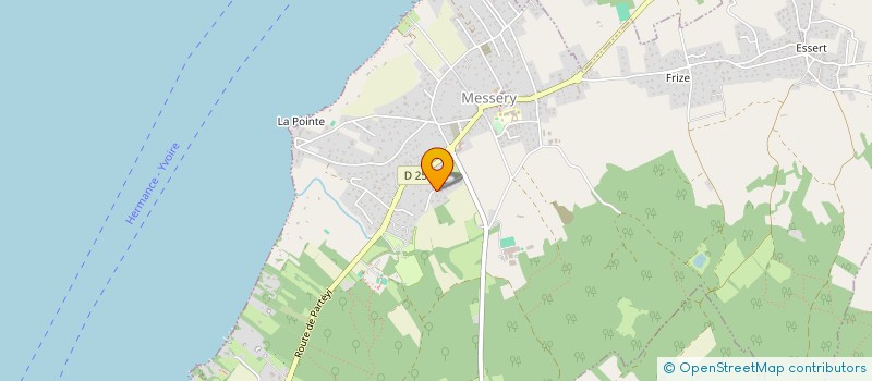 localisation de l'entreprise GABY  DOUVAINE