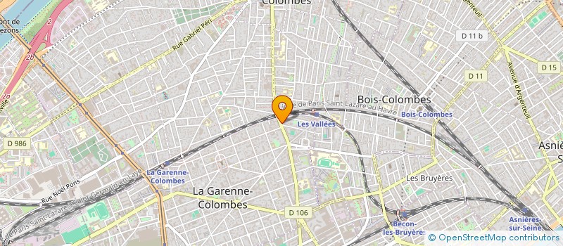 localisation de l'entreprise GABY à LA GARENNE-COLOMBES