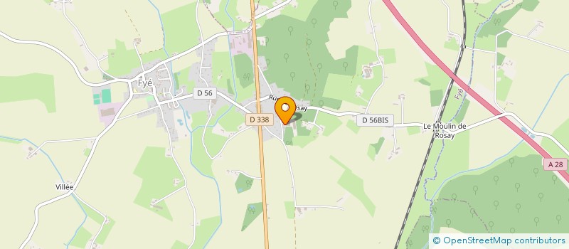 localisation de l'entreprise GABY  FYE