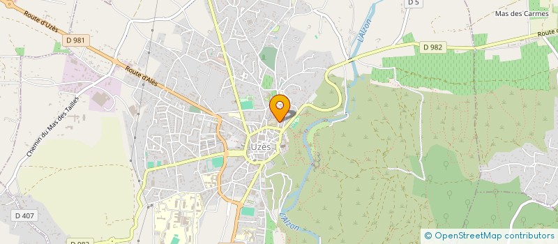 localisation de l'entreprise GABY-CHIC  UZES