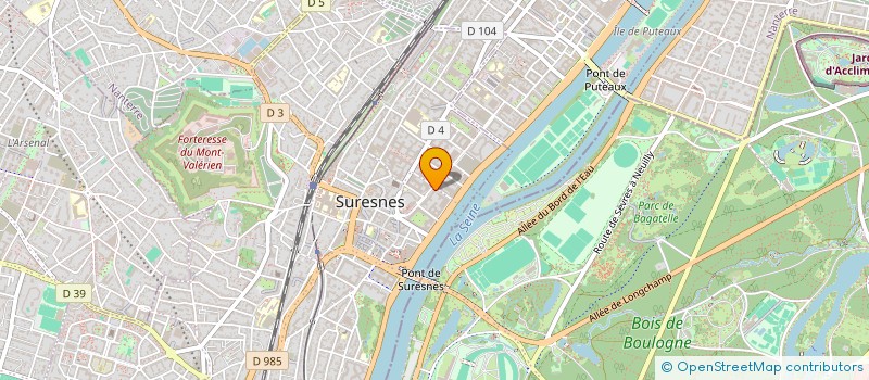 localisation de l'entreprise GABY COMPANY à SURESNES