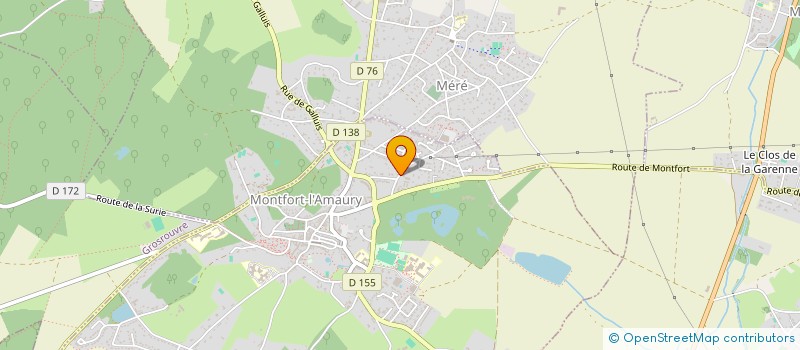 localisation de l'entreprise GABY DES RECOLLETS  MONTFORT-L'AMAURY