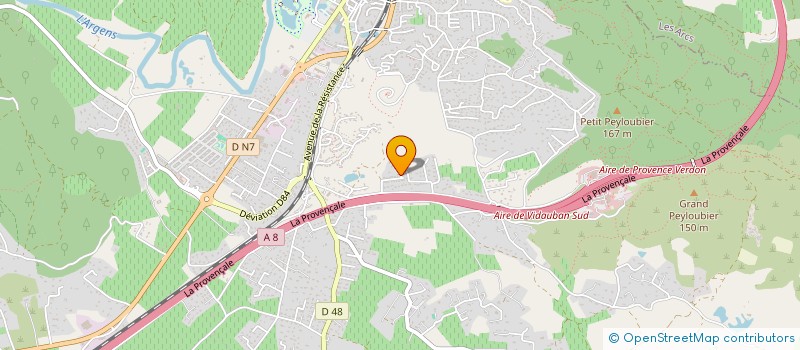 localisation de l'entreprise GABY'MO  VIDAUBAN