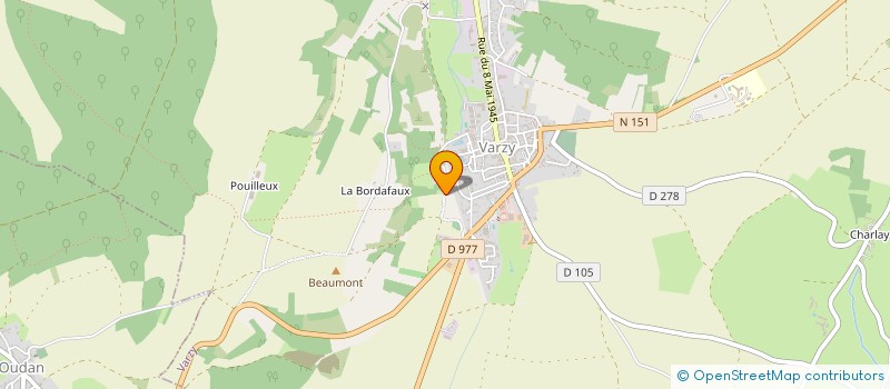 localisation de l'entreprise GABYJU  VARZY