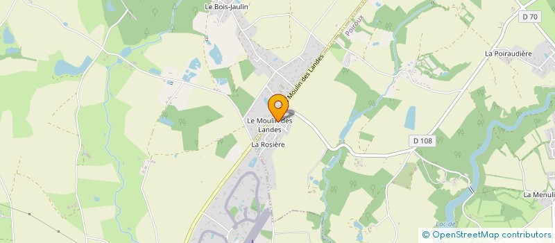 localisation de l'entreprise GABYLI  POIROUX