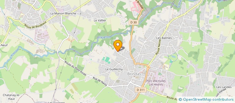 localisation de l'entreprise GABYMMO  BRINDAS