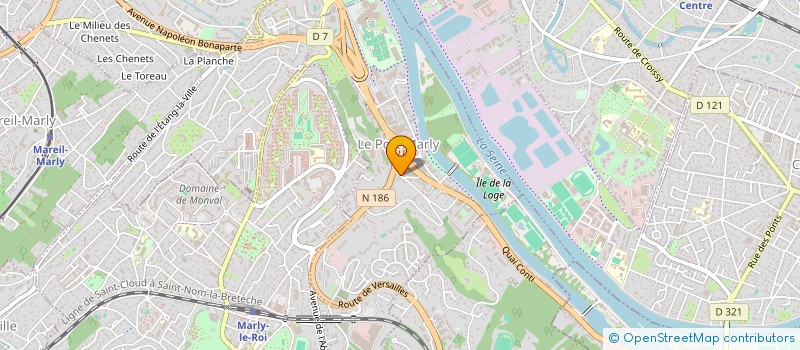 localisation de l'entreprise GABYVILLE  LE PORT-MARLY