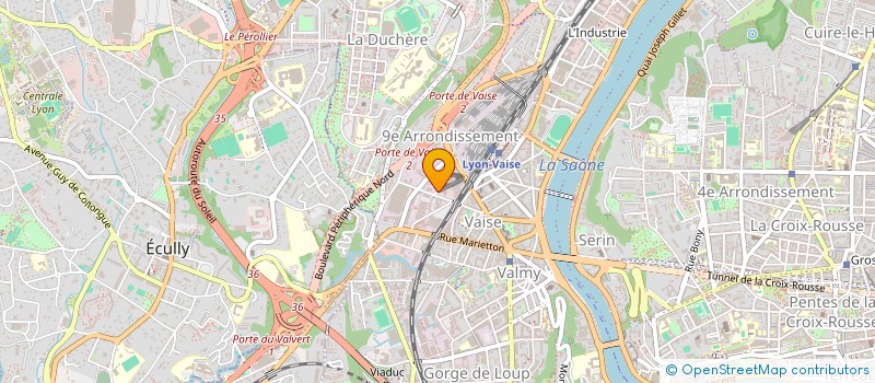 localisation de l'entreprise GAC TECHNOLOGY à LYON