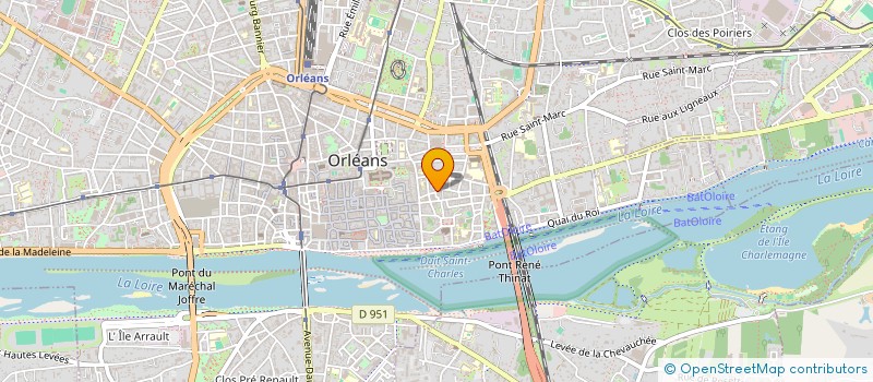 localisation de l'entreprise GACDI à ORLEANS