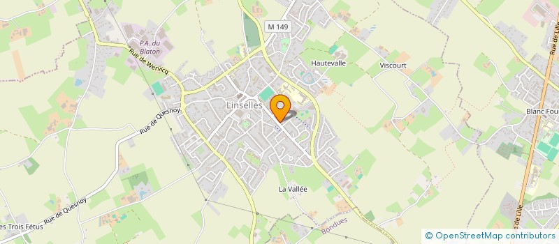 localisation de l'entreprise GACE  LINSELLES